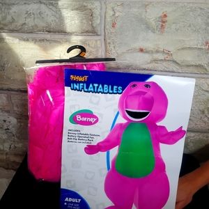 Inflatable Barney Custome